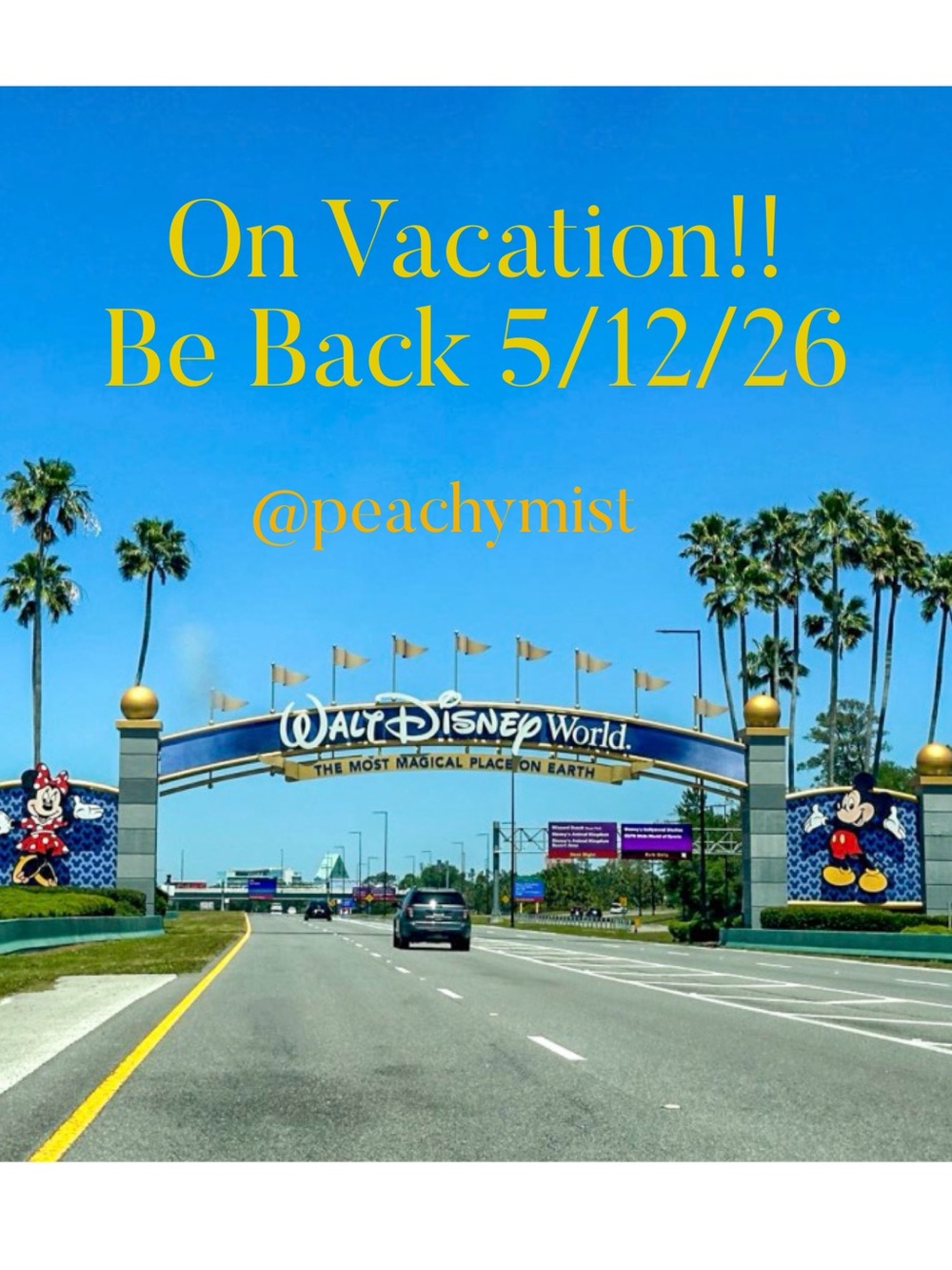 VACATION MODE UNTIL 5/12/26